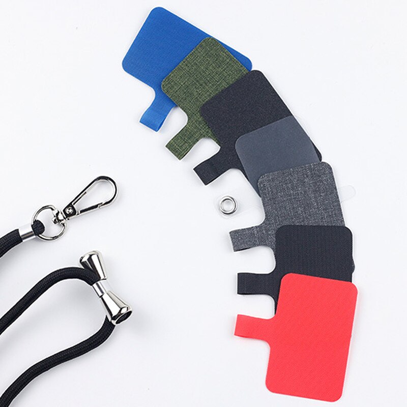 Ingebouwde Telefoon Geval Lanyard Vaste Clip Patch Universele Telefoon Veiligheid Anti Smartphone Lanyard Assist Tool