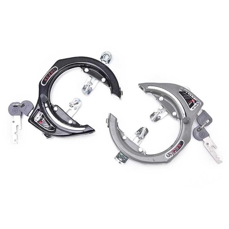 1Pcs Anti-Diefstal Slot Delen Bike Mtb Fiets Locksgrey Zwart Fietsslot Algemene Fiets Hoefijzer Klauwen