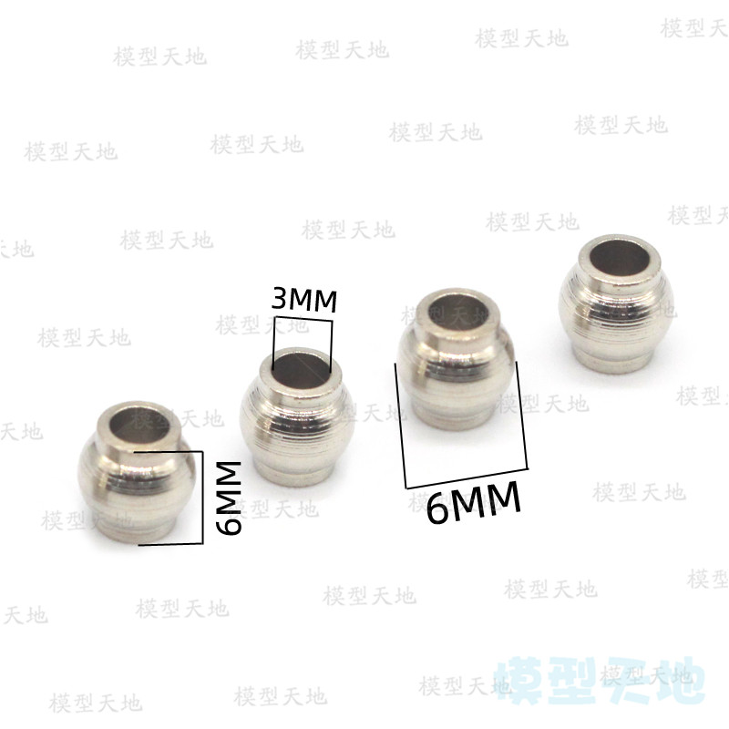 4PCS HSP 06007 Shock Absorbers & Linkages Ball head 4P For 1/10 4WD RC Model Car Buggy Truck 94123 94111 94166 94188