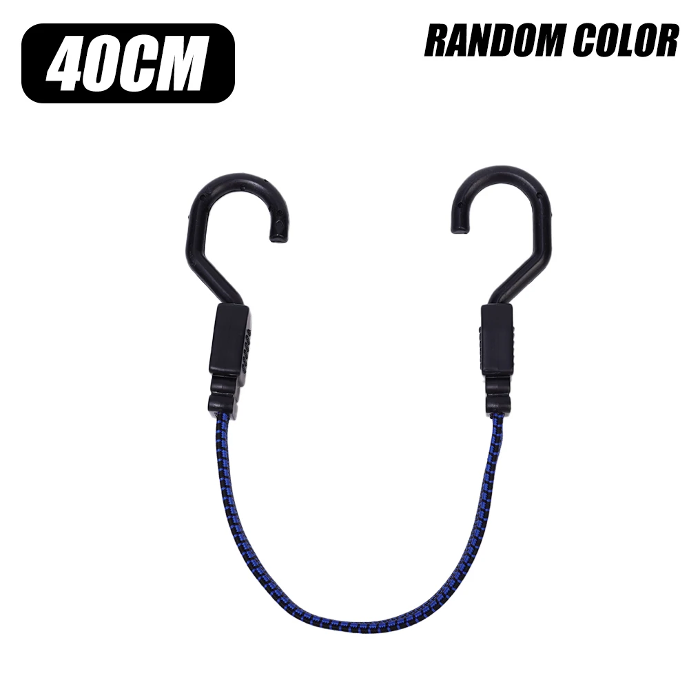 Corda legante elastica multifunzionale per attrezzature da campeggio, tende, deposito pacchi, corriere, trasporto merci, auto: Rosso