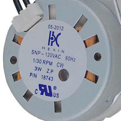 Drive motor 120V 60Hz Water Filter Control Valve Motor