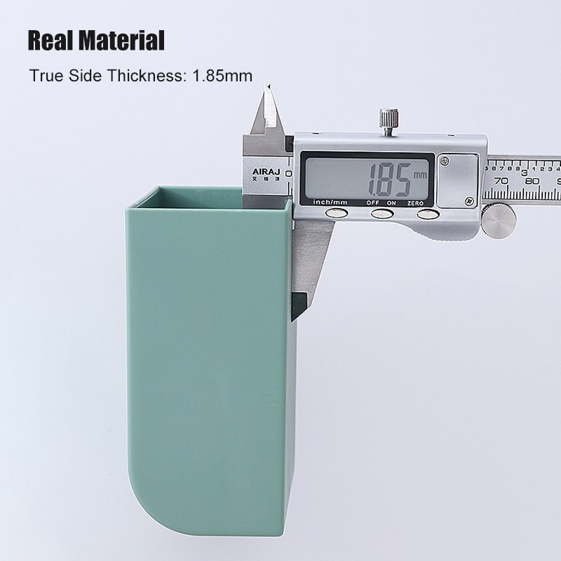 Self-adhesive Toothbrush Holder Free Punch Double-layer Mouthwash Cup Storage Rack Wall Mount Handing for Bathroom Accessories