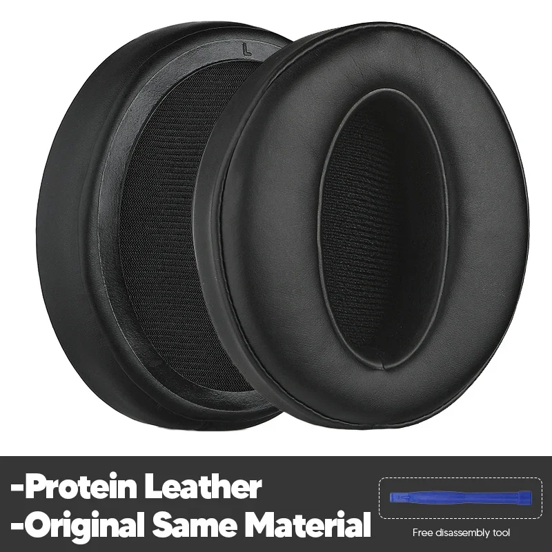 Coussinets d'oreille de remplacement pour Sennheiser, housse en mousse à mémoire de forme, coussin d'oreille, accessoires de téléphone de sauna, HD 450BT, 458BT, 300, 4.30, 4.20, 400S, 350BT: BLEU CIEL