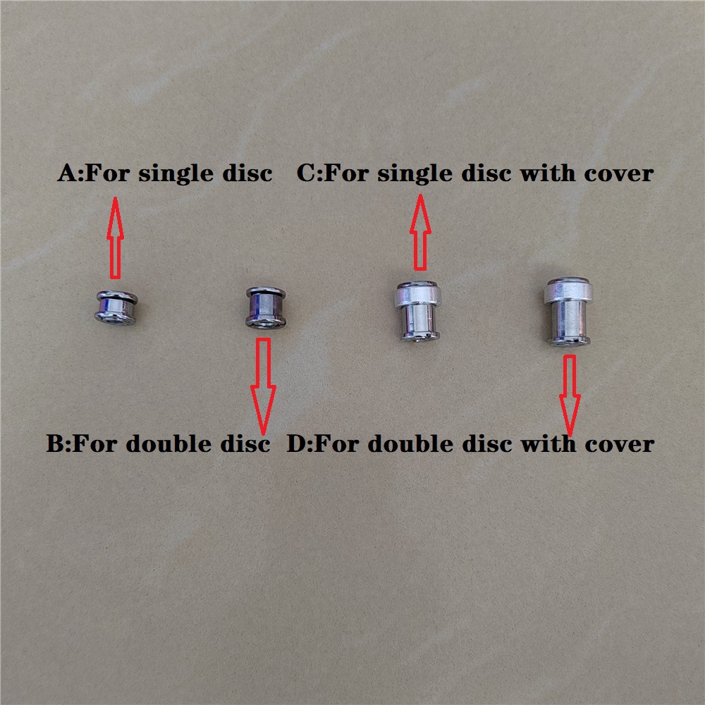 Tornillos de rueda de cadena de manivela MTB, tuerca de perno de disco fijo, plato, piezas de bicicleta de carretera, juego de bielas de reacondicionamiento de bicicleta plegable, monobloque de clavo de acero
