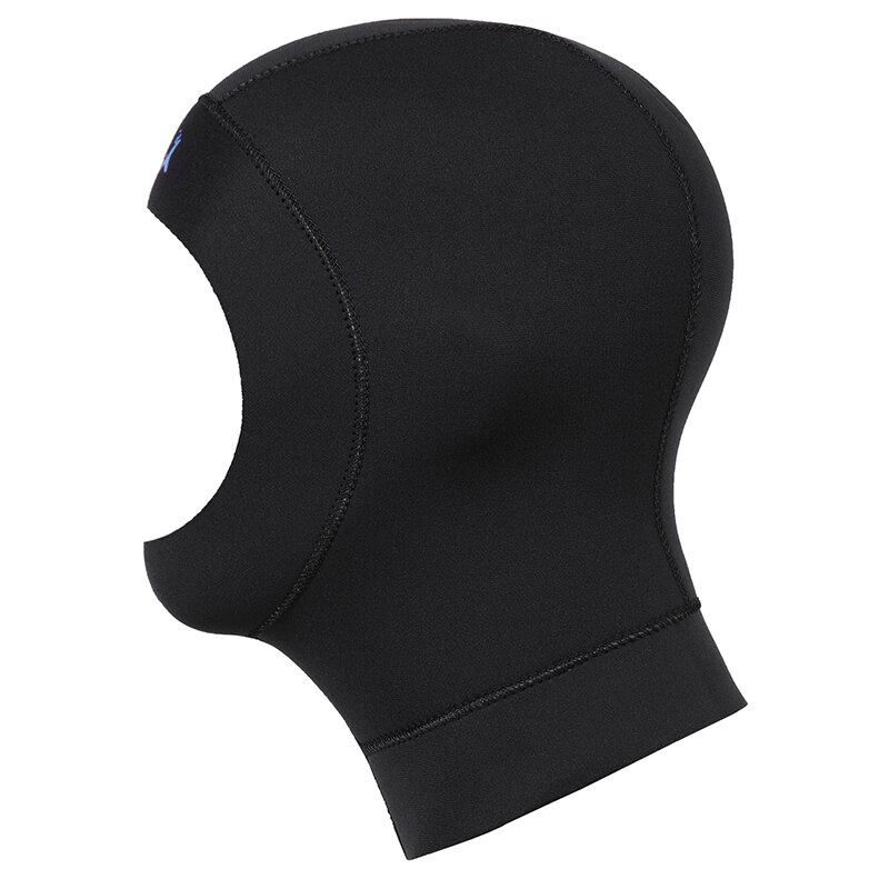Capucha de buceo de neopreno de 3mm con hombro, equipo de esnórquel, sombrero protector para el cabello, gorro de natación de invierno, traje de buceo cálido, pesca submarina