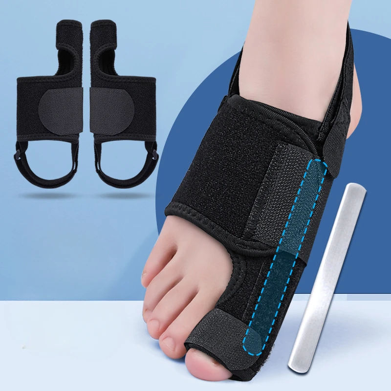 Flexibele Spalk Teen Separator Hallux Valgus Bunion Corrector Orthesen Voeten Bone Duim Richter Correctie Pedicure Stijltang