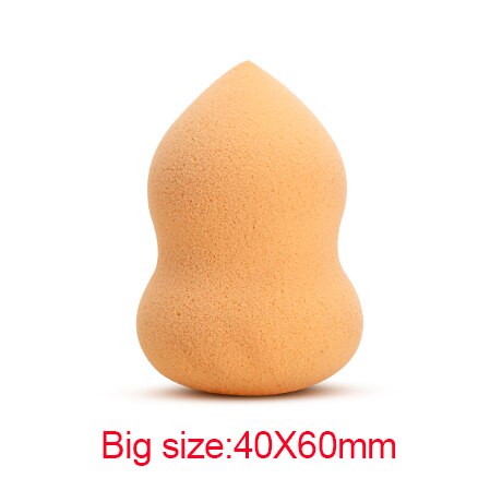 Cocute Makeup Sponge Beauty Cosmetic Puff Foundation Facial Makeup Soft Powder Puff Make Up Sponge: Large Orange