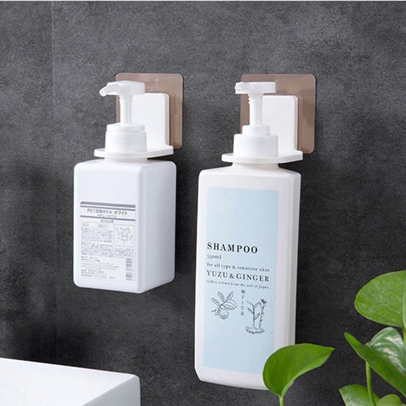 Soporte para dispensador de jabón de manos para Hotel, soporte para dispensador de jabón de baño, colgador de Gel de ducha para colgar en la pared