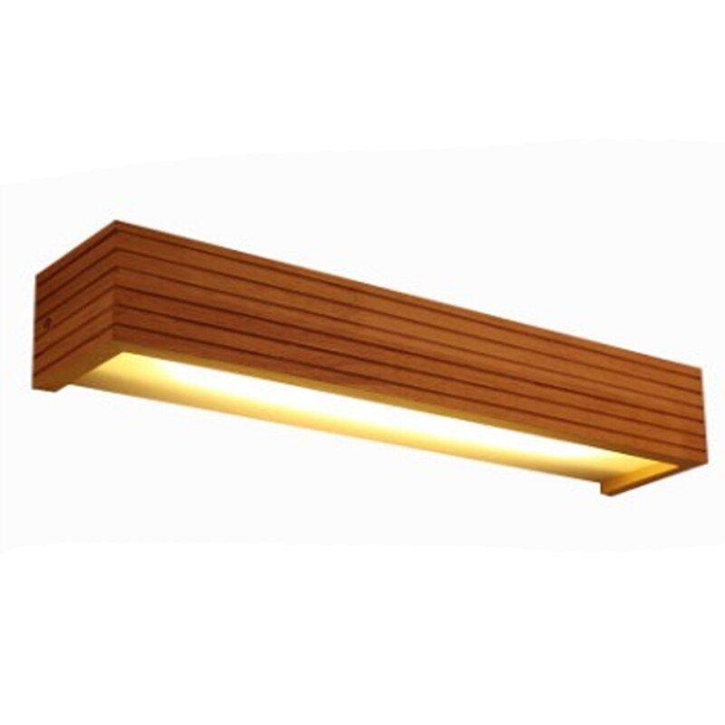 Nordisk soverom nattbord tre vegglampe 12w foajeus studie bakgrunnslampe bad speilbelysning alle vegger sconce bra