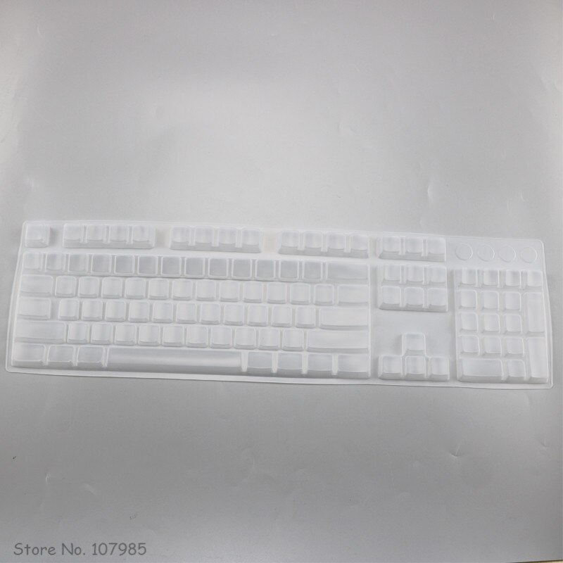 Voor Logitech G610 G810 G512 G613 G213 G413 K840 Backlit Spel Mechanische Toetsenbord Protector Knop Stofkap Huid Beschermende: Clear
