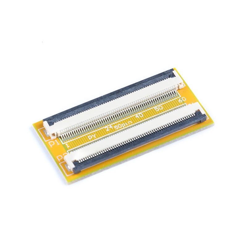 2Pcs FPC FFC Flexible Flat Cable Extension Board 0.5 mm Pitch 6 8 10 12 14 20 30 40 50 PIN Connector