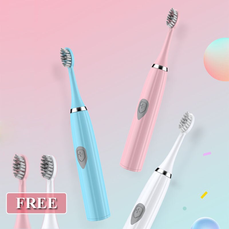 3 In 1 Waterproof Electric Toothbrush Upgraded Sonic Electrric Toothbrush Ultrasonic Smart Toothbrush Replaceable Best