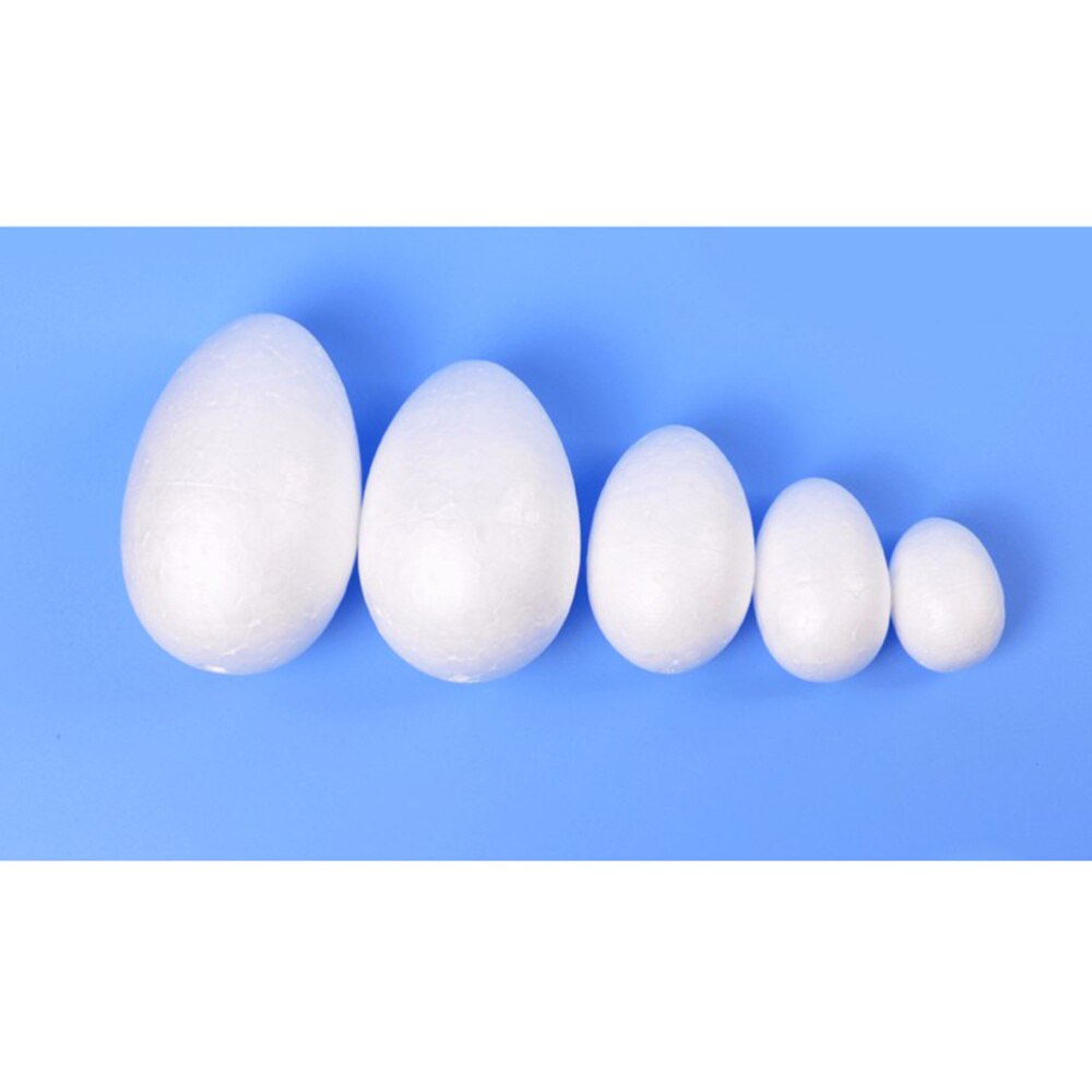 50pcs 3.5cm Durafoam Eggs Styrofoam DIY Easter Egg Crafts Eggs