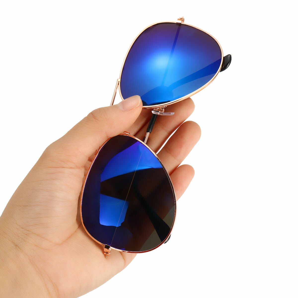 Gafas de sol Retro para hombre, buscador de pelotas de Golf y pesca, anteojos protección para la vista, accesorios de Golf, lentes azules, gafas deportivas