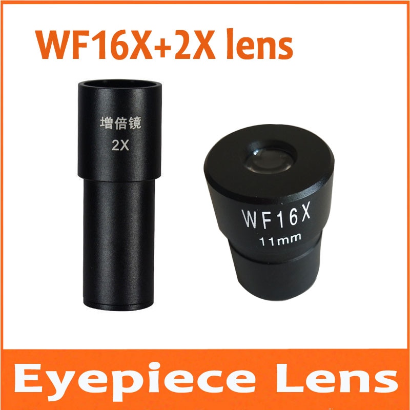 2X 16X WF16X 11 Mm Optische Biomicroscope Systeem Kinderen Lab Biologische Microscoop Optische Ramsden Oculair 16 Keer 23.2 Mm