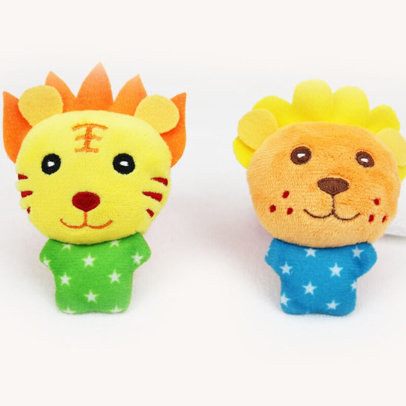 2 teile/los Baby Handgelenk Glocke Fuß Socken Gefüllte Nette Plüsch Tier Spielzeug Handbell Weichen Beschwichtigen Spielzeug Entwicklungs Kinder Infant