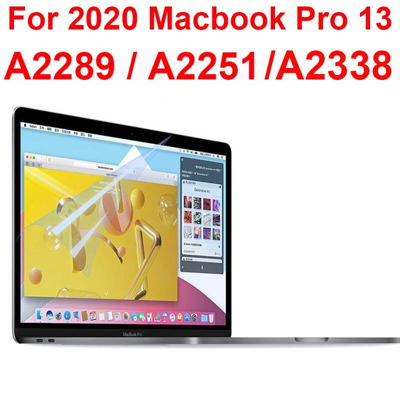 Voor Macbook Pro 13 Matte Anti-Glare Screen Protector A2289 A2251 A2338 Mat Scherm Film