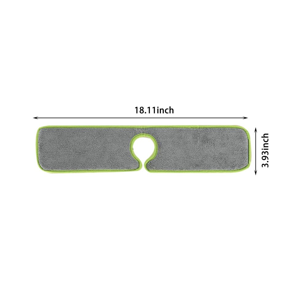 Kitchen Faucet Absorbent Mat Sink Splash Guard Microfiber Faucet Splash Catcher Countertop Protector Pad For Kitchen Bathroom: A6