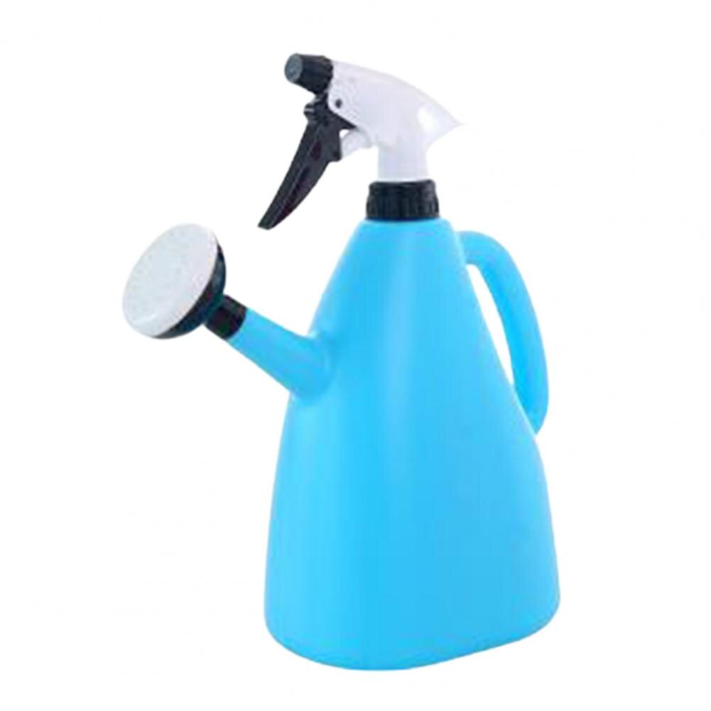 Watering Can Adjustable Rotating Nozzle PP Multifunctional Gardening Sprayer for Home: Blue