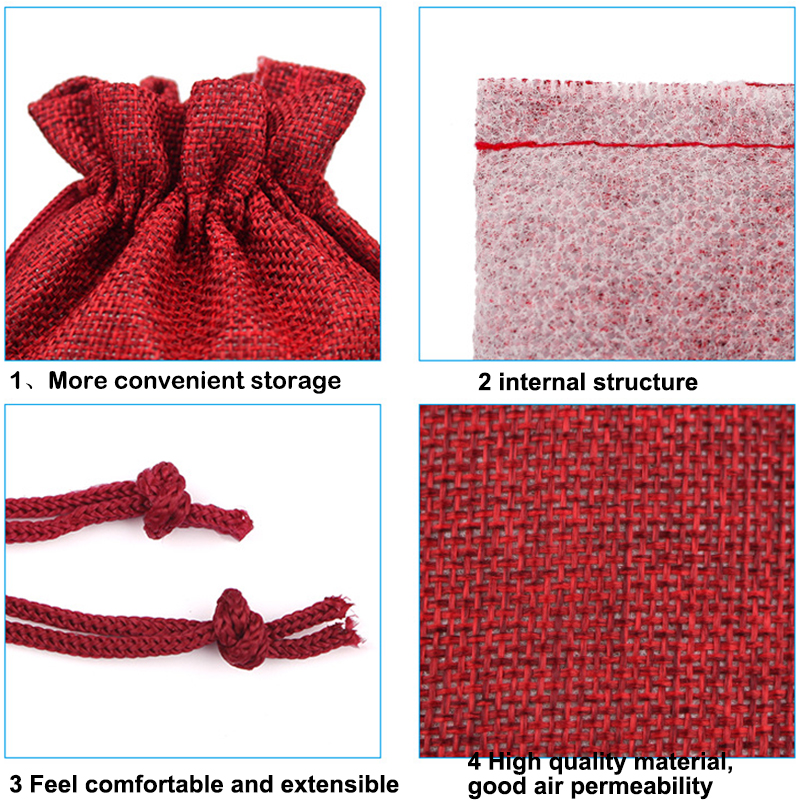 YUOYU 50 Stks Sieraden Organza Tas Sachet Verpakking Gift Zakken Candy Pouches Bruiloft geschenken voor Gasten Verpakking Gunsten Pouch Tassen Snoepjes