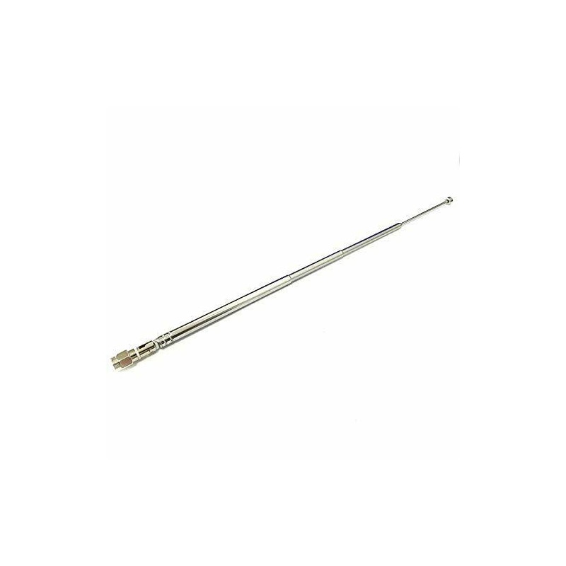 760mm SMA Male Connector Telescopic Aerial Antenna RTL SDR antenna ham radio hf antenna |HackRF one antenna for DAB AM HF FM