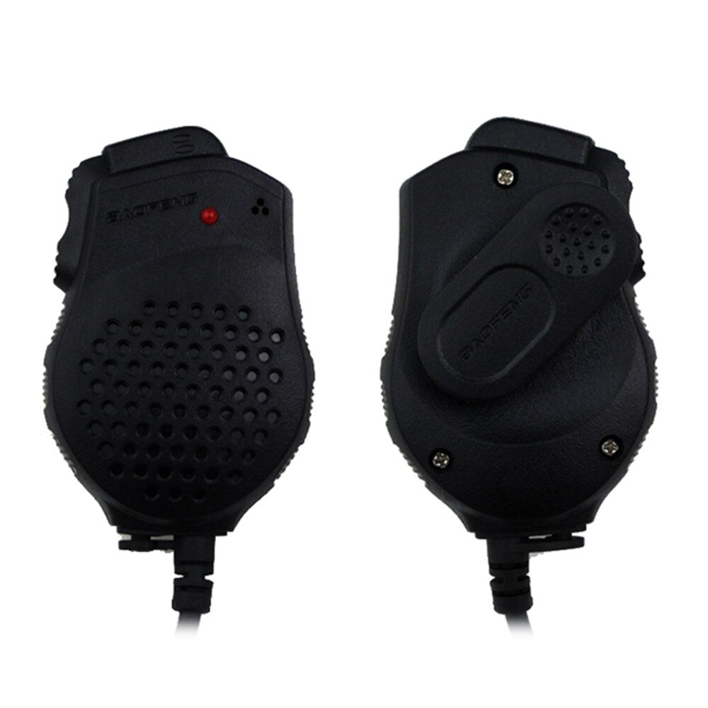 2PCS Dual PTT Earpiece MIC Speaker UV-82 UV-8 UV82L UV-89 UV-82 Plus UV-82TP GT-5TP UV-82HP UV-82HX Microphone for Baofeng UV 82