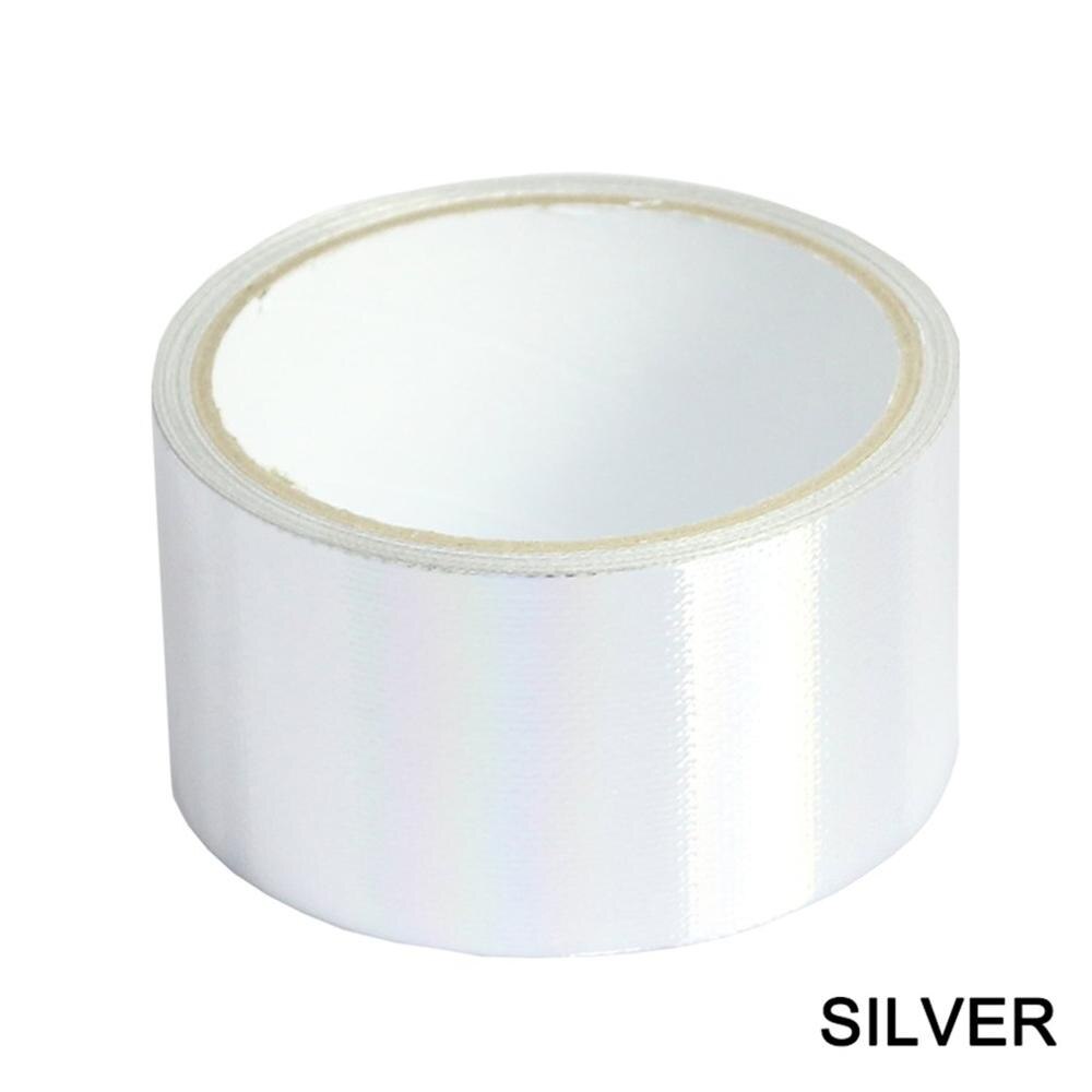 Universial Golden Aluminiumfolie Tape 5 Meter Warmte-isolatie Aluminiumfolie Voor Auto Motor Inlaattraject Turbine: Zilver