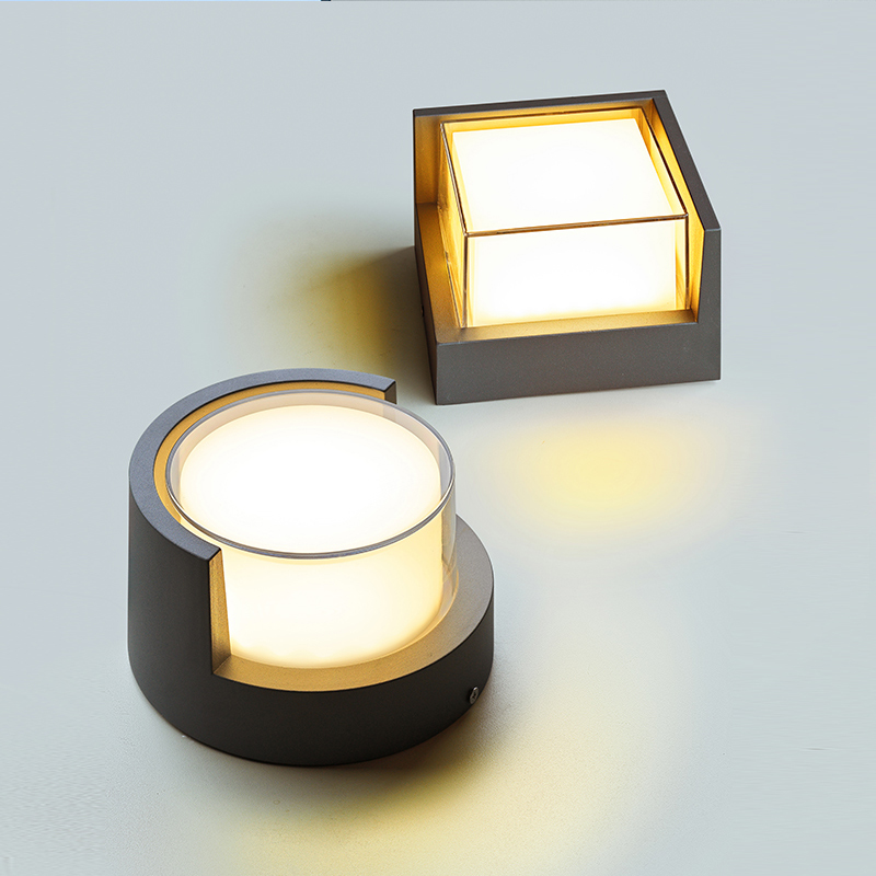 Zewnętrzna lampa ścienna doprowadziło Zewnętrzna lampa ścienna doprowadziło Wodoodporna lampa zewnętrzna ganek doprowadziło z oświetleniem zewnętrznym z czujnikiem ruchu