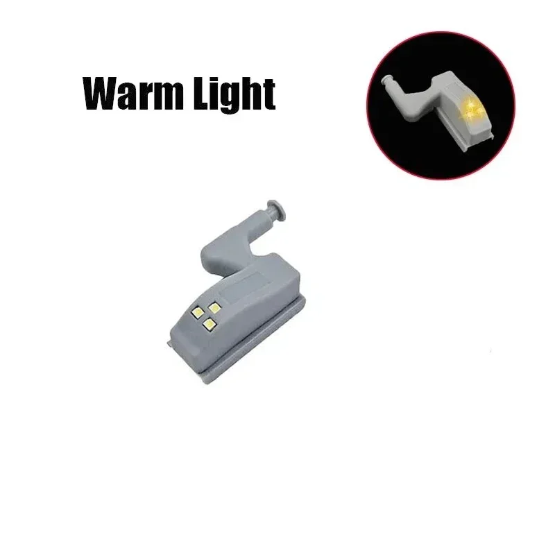 Universele LED-kastlamp Keukenlamp Binnenscharnierlicht Geschikt voor kasten Slaapkamer Keukenkast Nachtlampje: Red & Green & Blue