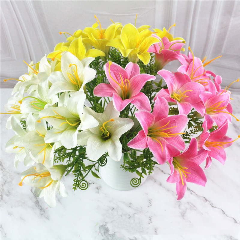 20pcs Selected Lily Stamen Pistil Home Decoration DIY Flower Material