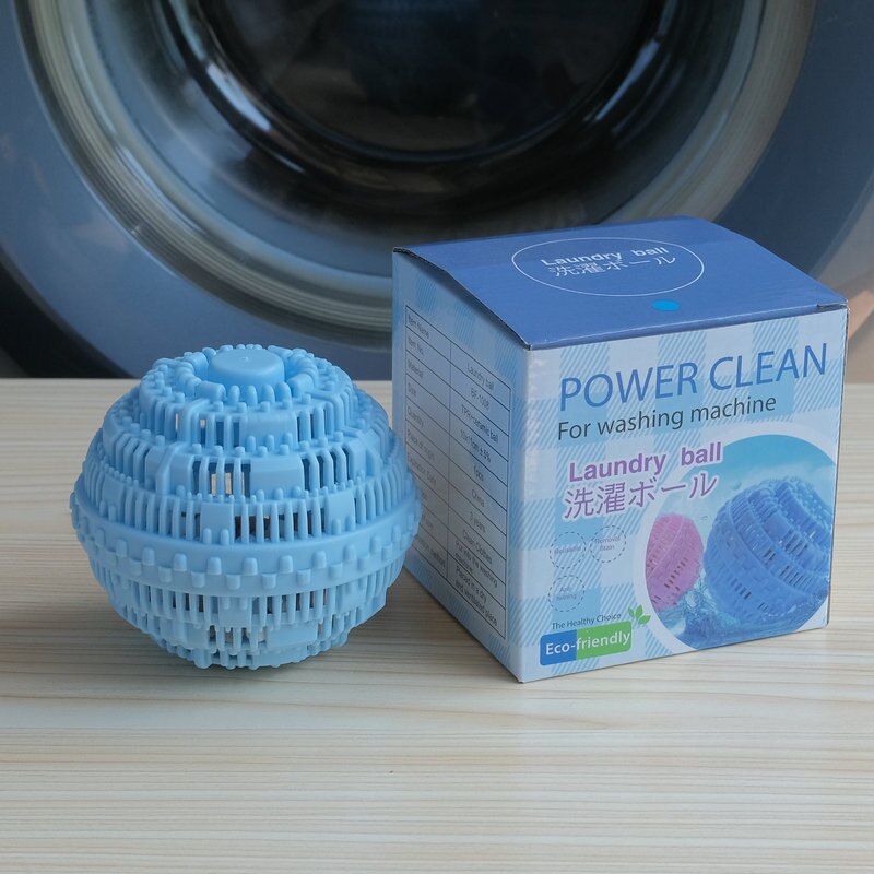 Eco Mehrweg Wäsche Reinigung Ball Magie Anti-wicklung Waschen Ball Maschine Waschen Washzilla Anion Moleküle Reinigung Werkzeuge: Himmel Blau
