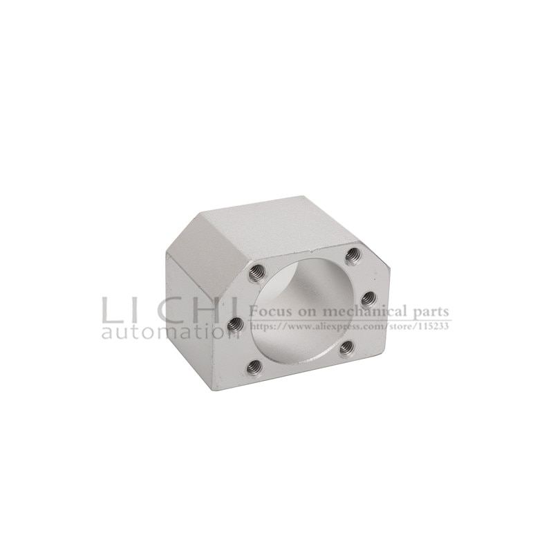 Support de boîtier d'écrou à billes en aluminium pour vis à billes dsg 16h/12/20/25/32mm sfu 1605 sfu 1204 sfu 2005 sfu 3205 cnc pièces cnc