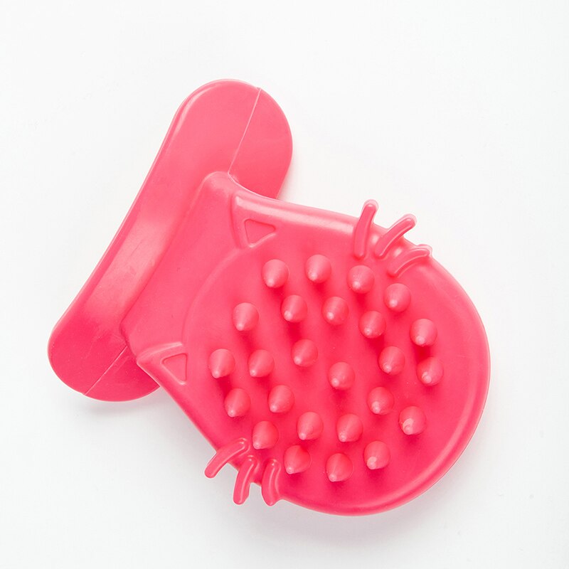 Nouvellement langue chat brosse griffoir amusant nouveauté doux accessoires pour chaton TE889: Rose