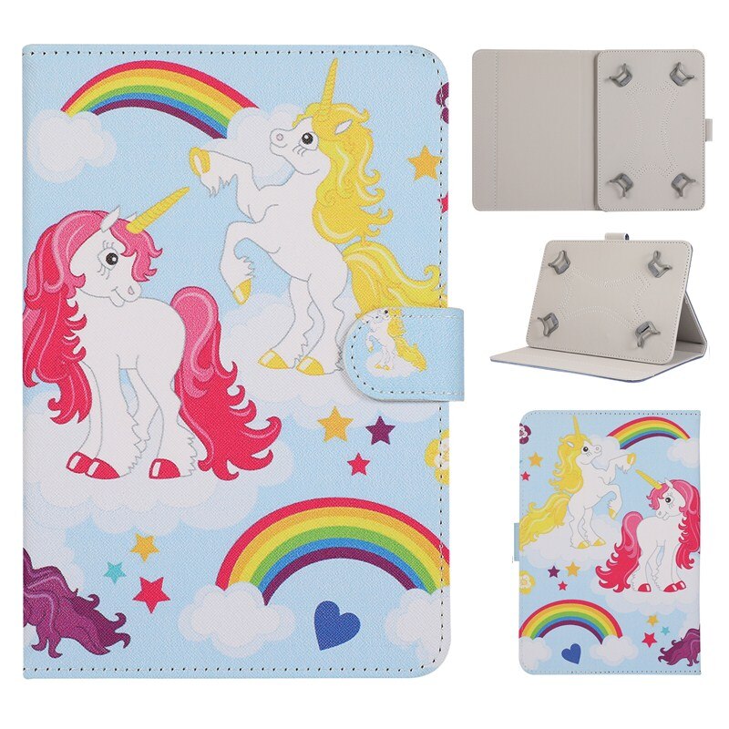 HISTERS-Funda UNIVERSAL para Tablet Teclast P80X P80 4G/X80 Plus Power Pro 8 pulgadas, funda de dibujos animados de cuero PU para niños, 3: DZ-CHDJS