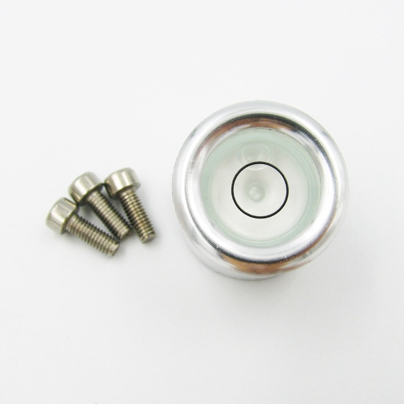 Qase waterpas liniaal waterpas voor invar waterpasstok waterpas centreerstaaf voet flesje maat 21*20mm met schroeven