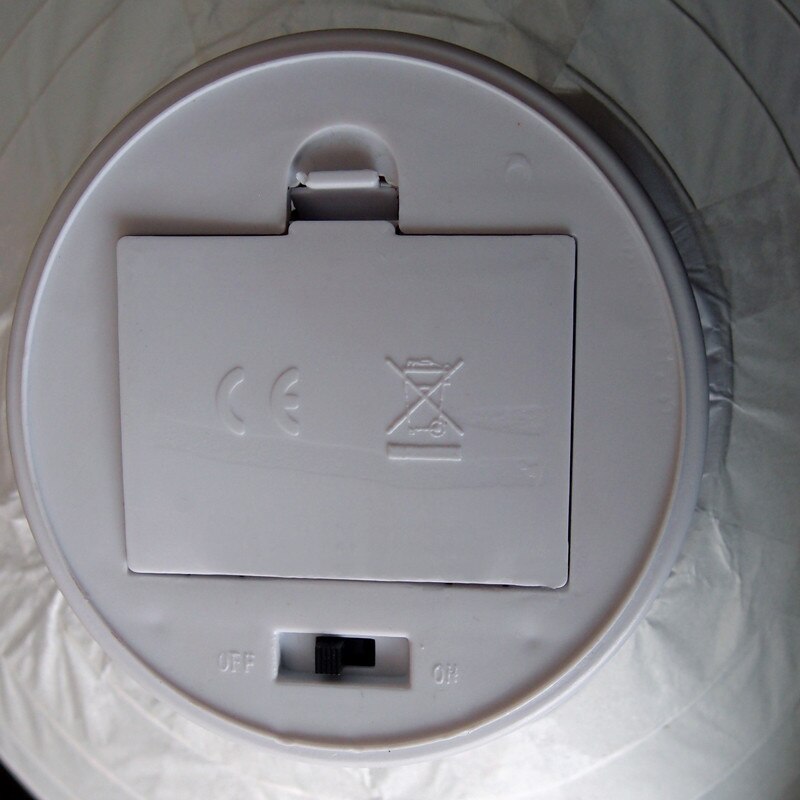 5pcs/lot 8inch=20cm Handmade Round Battery Operated White LED Paper Lantern Hanging Birthday Party Event Wedding Decorations