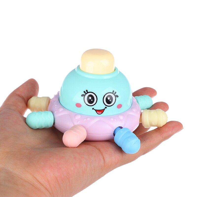 Kawaii Zachte Piep Octopus Veiligheid Bijtring Molaire Baby Speelgoed Kids Funny Game