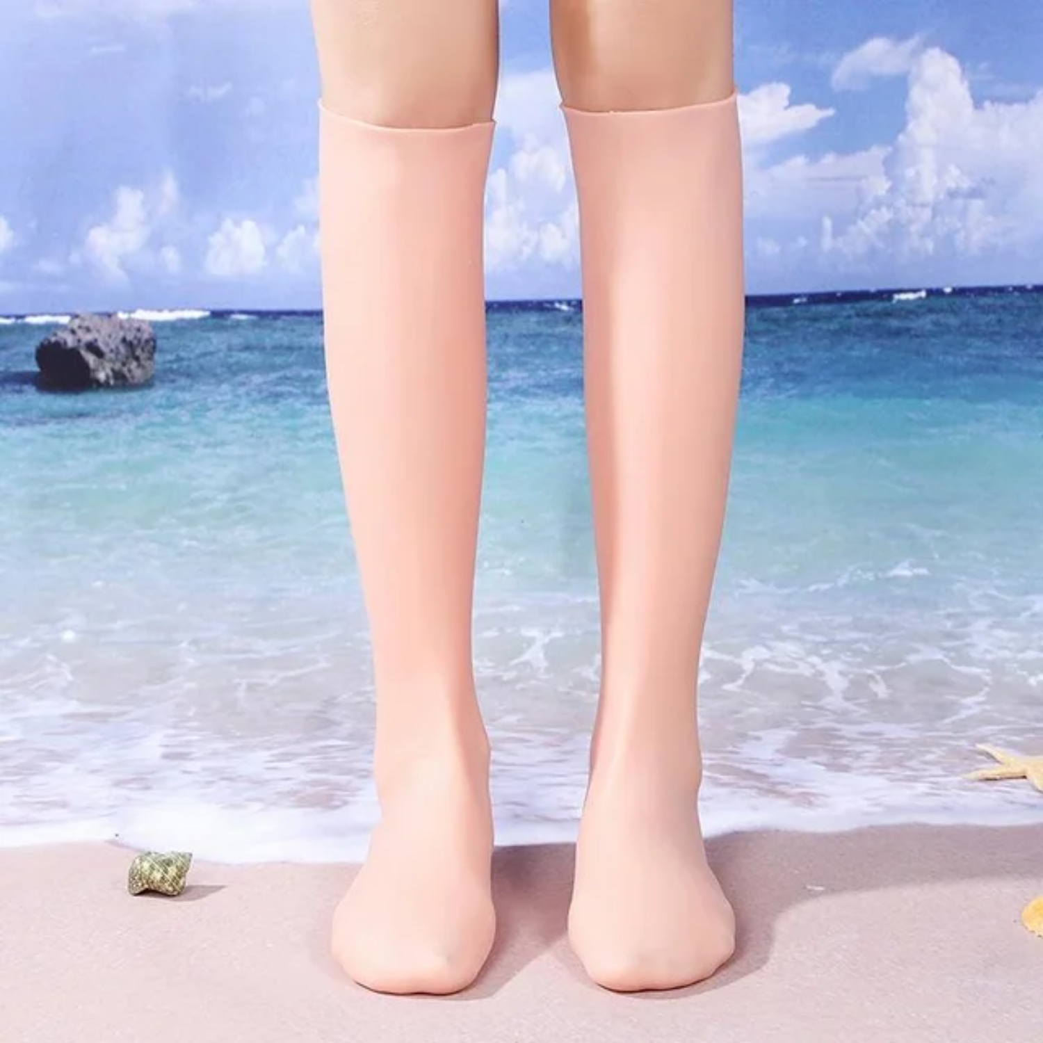 Calcetines de buceo de silicona, calcetines de natación de 3mm, cálidos, a prueba de agua, botas de agua para surf, zapatos de playa, calcetín elástico antideslizante: Talla única / Morado