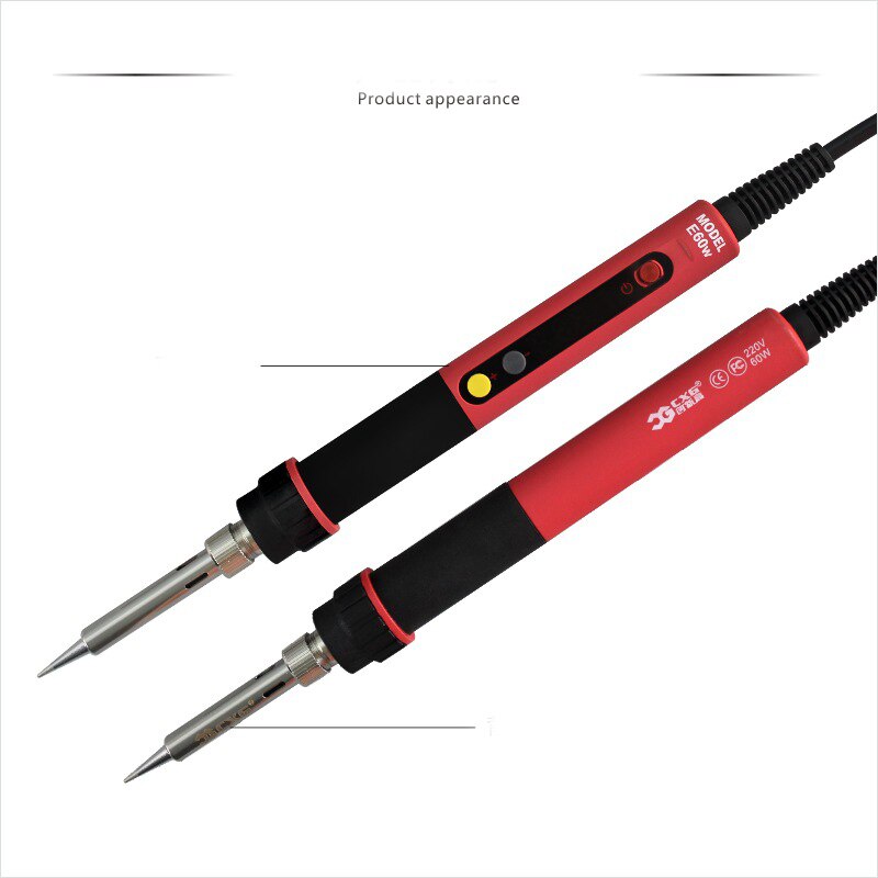 110V/220V CXG E60WT LED Digital Adjustable Electric Soldering Iron 60W Constant temperature Soldering Station E60W