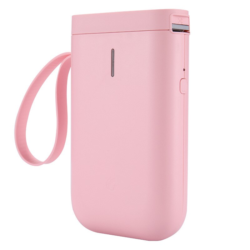 Wireless label printer Portable Pocket D11 Label Printer Portable BT Thermal Label Printer Home Use Office Fast Printing Printer: Pink printer