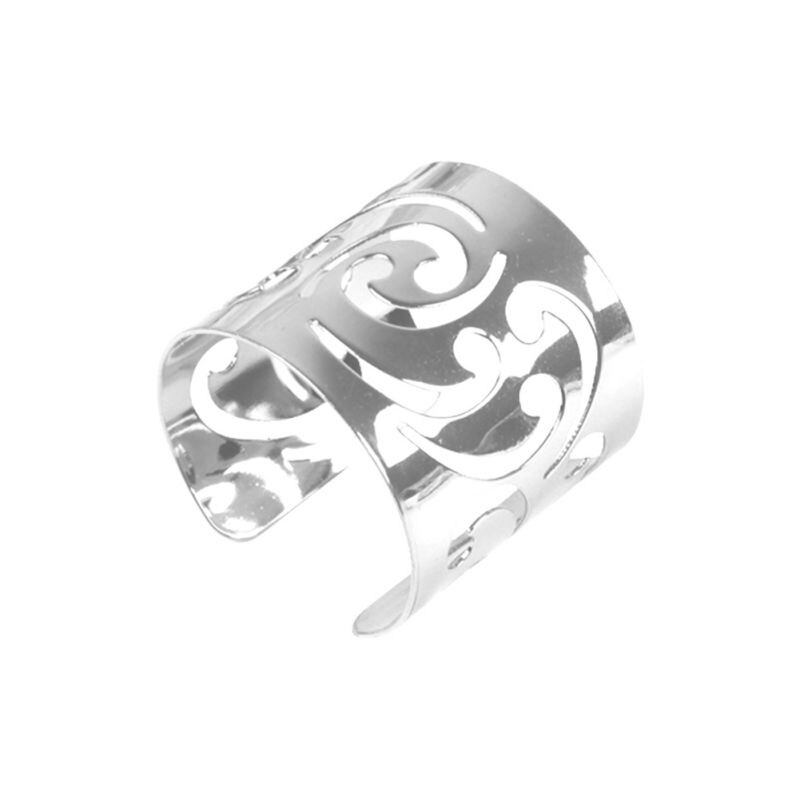 Guld silver servett ring stolar spännen händelse dekoration hantverk för bröllop strass bågar bröllopsfest dekoration tillbehör #