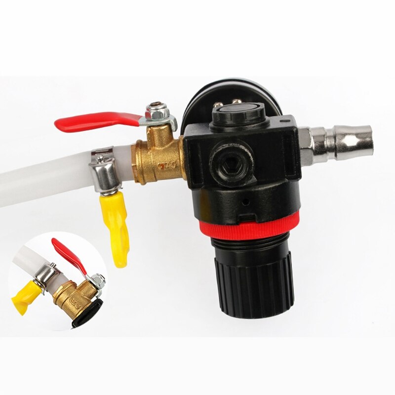 Water Tank Leak Detector Cooling Radiator Pressure Leak Tester Fuel Tank Detector for Car Leak Test Instrument Meter