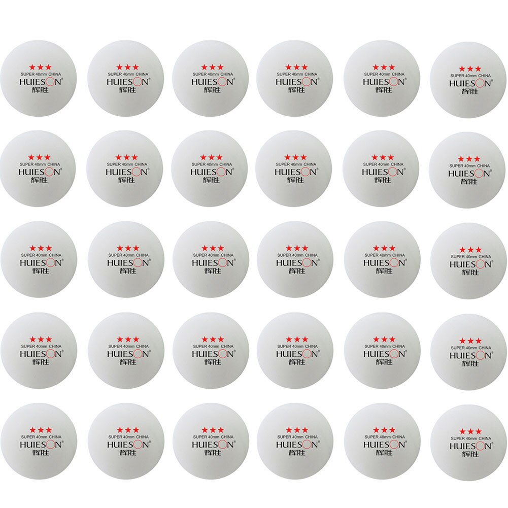 30 stks/zak Tafeltennis Ballen Ping Pong Bal Wit voor Amateur Geavanceerde Training Bal Racket Sport