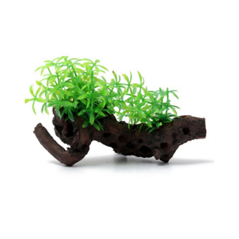 Plast planter gress akvarium kunstig fisketank grønn undervanns gress plante akvarium dekorasjon