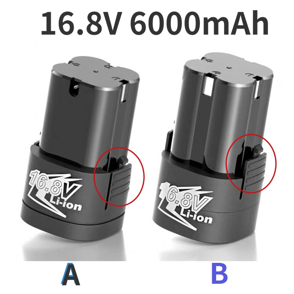 16.8v 4800mAh Universal Rechargeable Lithium Battery For Power Tools Electric Screwdriver Electric drill Li-ion Battery