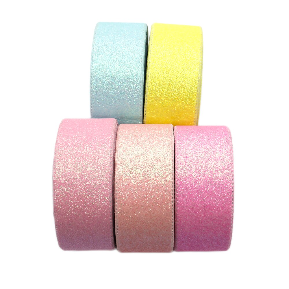 Cinta de cuero sintético brillante fino de Color sólido de 38mm 5 yardas/rollo, materiales hechos a mano para hacer proyectos, 5Yc8025