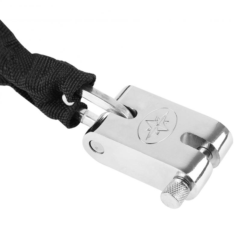 Bike Chain Lock Safe Metal Anti-Theft Padlock High Security Heavy Duty Motor Bike Scooter Bicycle Reinforced Protector