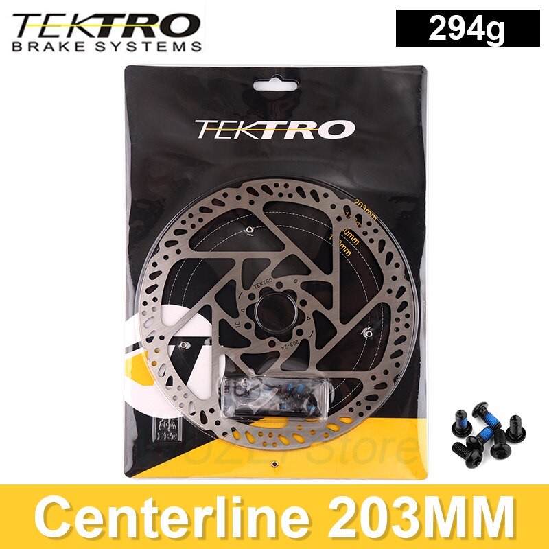 TEKTRO Bike Rotor 160mm 180mm 203mm Mountain Bicycle Hydraulic Disc Brake Rotors Boxed For MTB Road Foldable Cycling