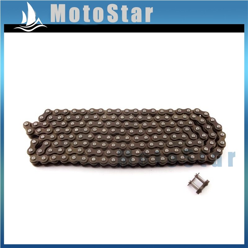 25 H 158 Links Tandwiel Ketting Met Spare Master Link Voor 47cc 49cc 2 Takt Pocket Bike Dirt ATV Quad 4 Wheeler Mini Moto