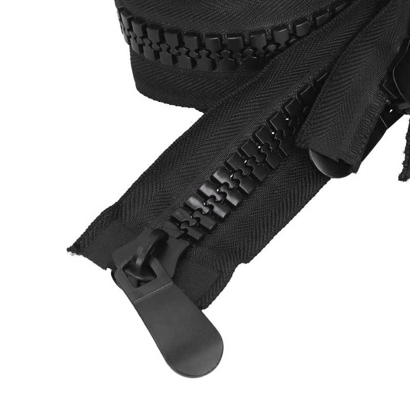 Abri solaire en plastique dur et Polyester, Super grande fermeture éclair pour bricolage, couture, artisanat, sacs, tentes pour camping et randonnée